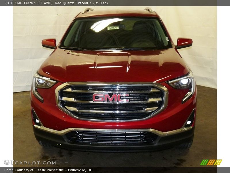 Red Quartz Tintcoat / ­Jet Black 2018 GMC Terrain SLT AWD