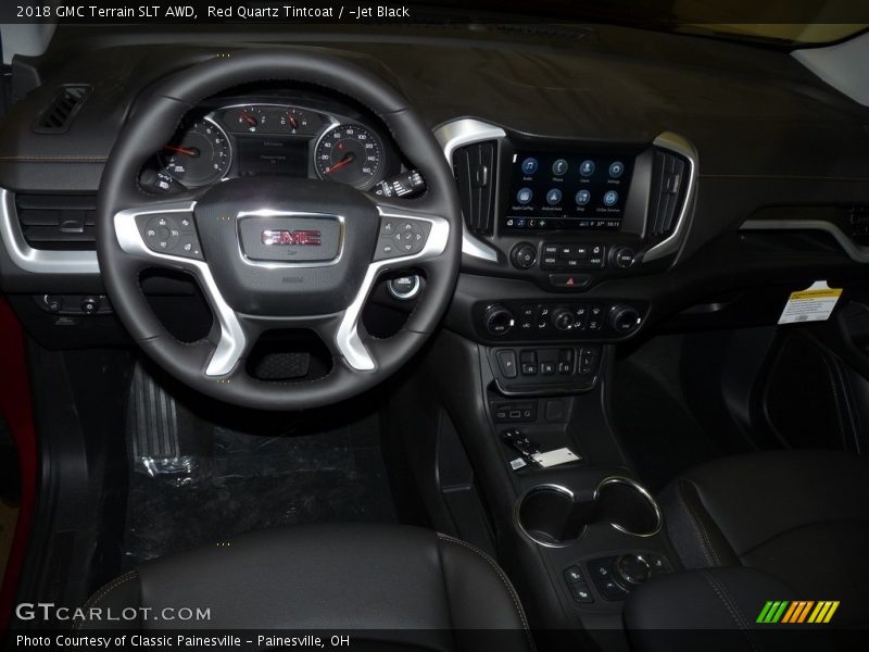 Red Quartz Tintcoat / ­Jet Black 2018 GMC Terrain SLT AWD