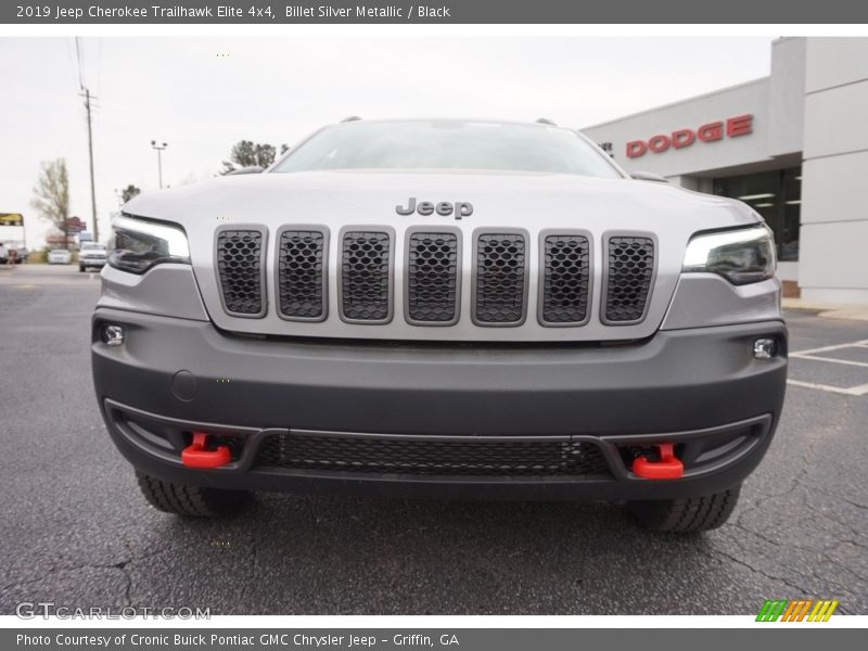 Billet Silver Metallic / Black 2019 Jeep Cherokee Trailhawk Elite 4x4