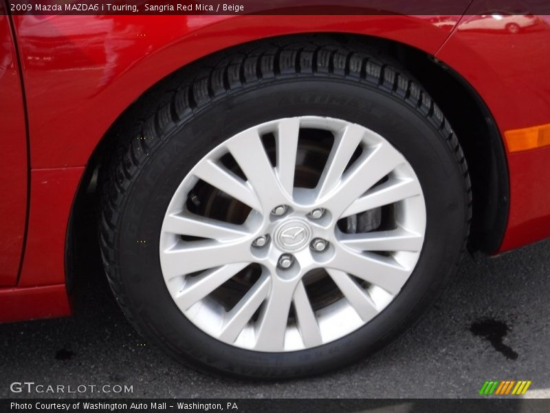 Sangria Red Mica / Beige 2009 Mazda MAZDA6 i Touring