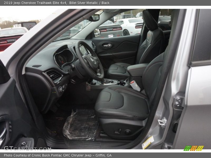 Billet Silver Metallic / Black 2019 Jeep Cherokee Trailhawk Elite 4x4