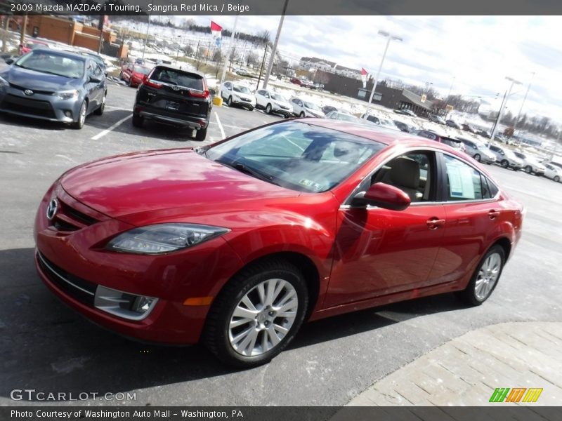 Sangria Red Mica / Beige 2009 Mazda MAZDA6 i Touring