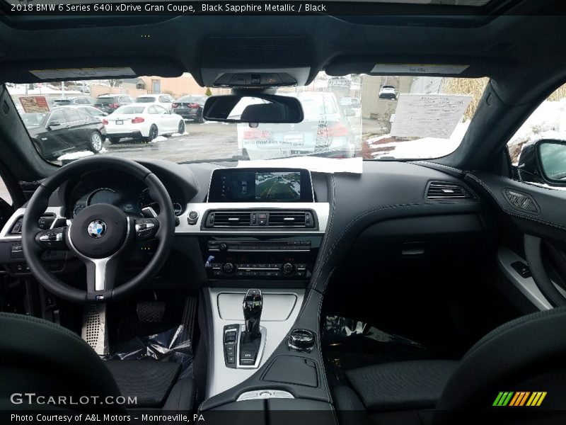 Dashboard of 2018 6 Series 640i xDrive Gran Coupe