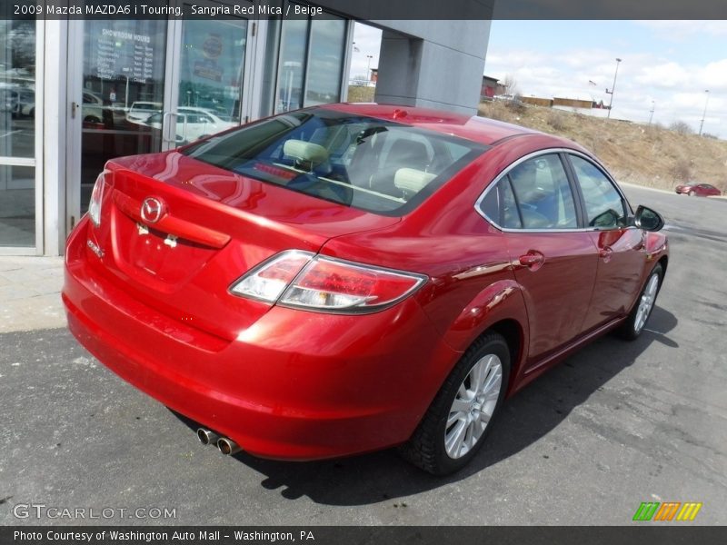 Sangria Red Mica / Beige 2009 Mazda MAZDA6 i Touring