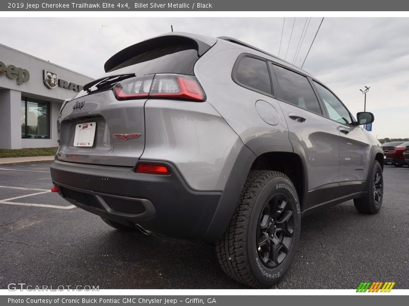 Billet Silver Metallic / Black 2019 Jeep Cherokee Trailhawk Elite 4x4