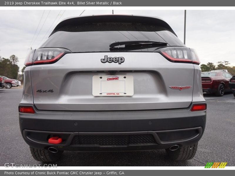 Billet Silver Metallic / Black 2019 Jeep Cherokee Trailhawk Elite 4x4