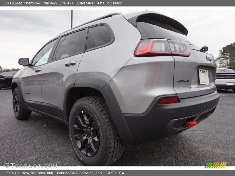 Billet Silver Metallic / Black 2019 Jeep Cherokee Trailhawk Elite 4x4