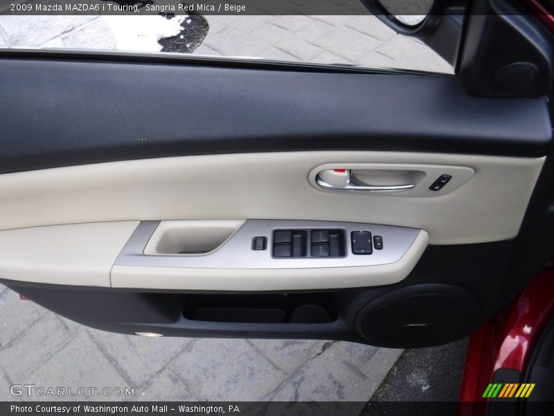 Sangria Red Mica / Beige 2009 Mazda MAZDA6 i Touring