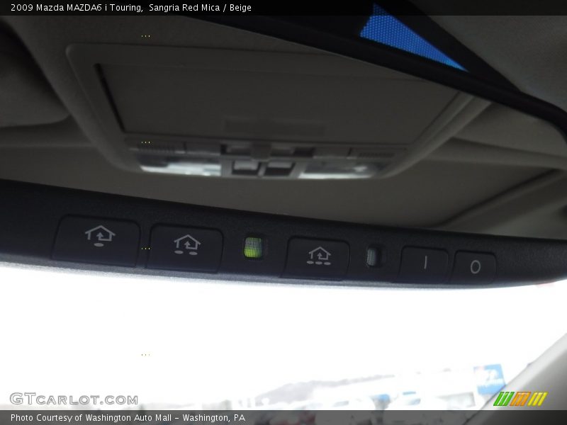 Sangria Red Mica / Beige 2009 Mazda MAZDA6 i Touring