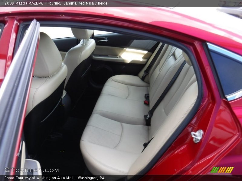 Sangria Red Mica / Beige 2009 Mazda MAZDA6 i Touring