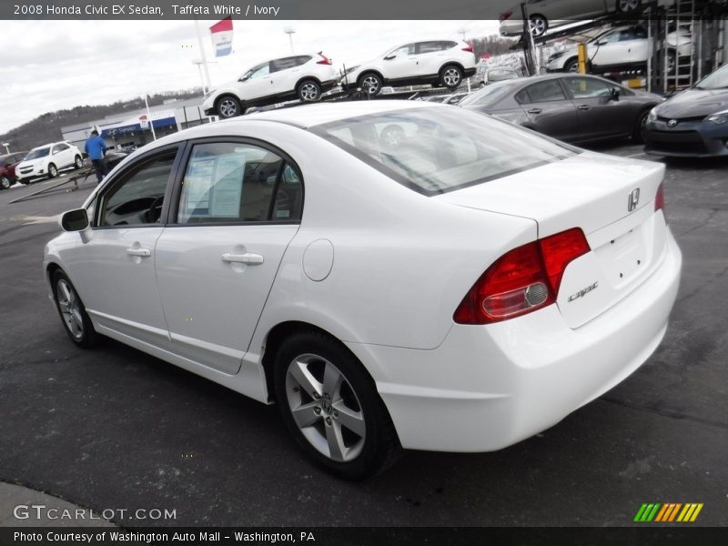 Taffeta White / Ivory 2008 Honda Civic EX Sedan