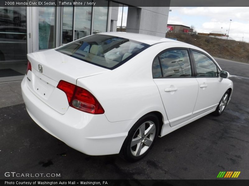 Taffeta White / Ivory 2008 Honda Civic EX Sedan