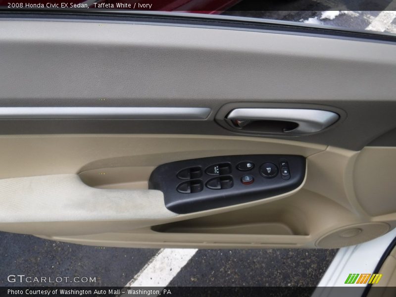 Taffeta White / Ivory 2008 Honda Civic EX Sedan