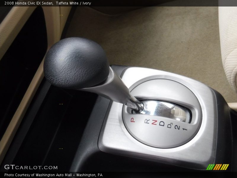 Taffeta White / Ivory 2008 Honda Civic EX Sedan