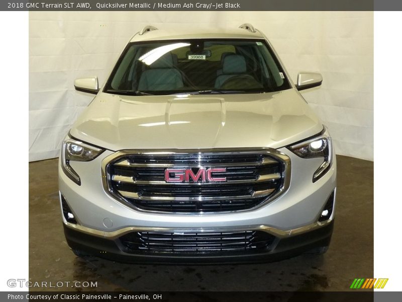 Quicksilver Metallic / Medium Ash Gray/­Jet Black 2018 GMC Terrain SLT AWD