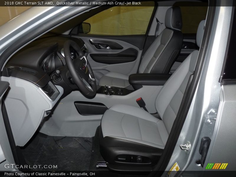 Quicksilver Metallic / Medium Ash Gray/­Jet Black 2018 GMC Terrain SLT AWD