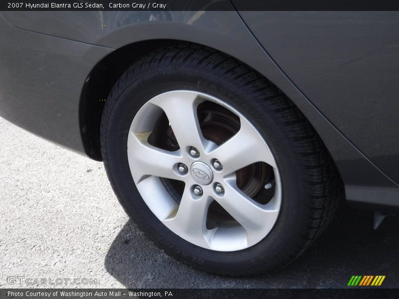 Carbon Gray / Gray 2007 Hyundai Elantra GLS Sedan