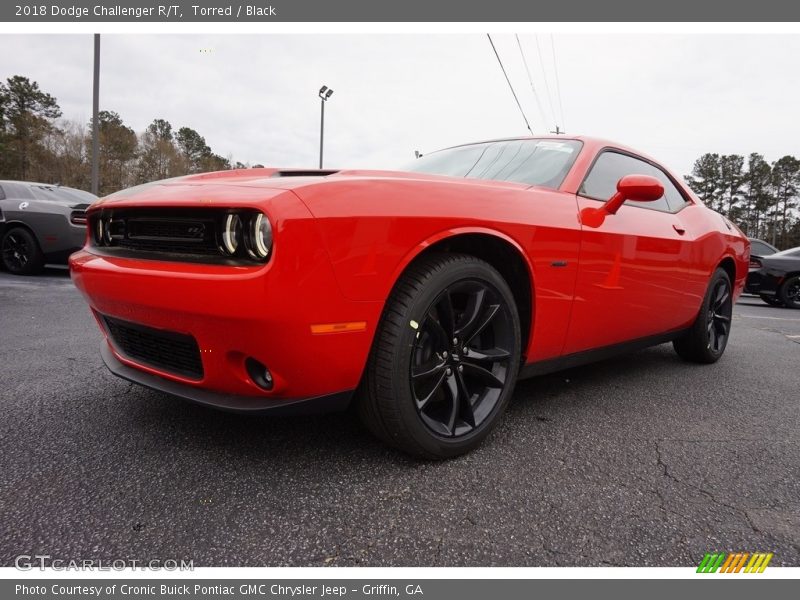 Torred / Black 2018 Dodge Challenger R/T