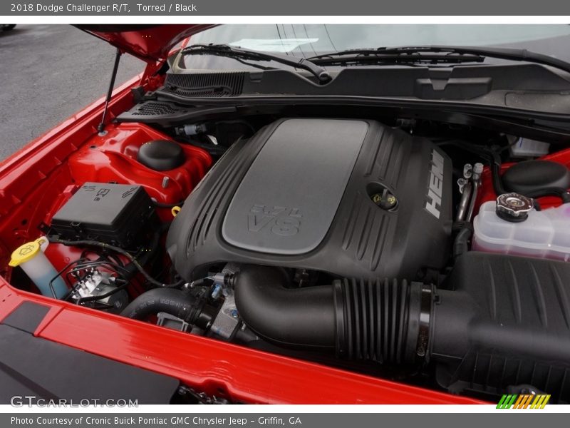 Torred / Black 2018 Dodge Challenger R/T
