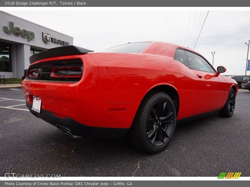 Torred / Black 2018 Dodge Challenger R/T