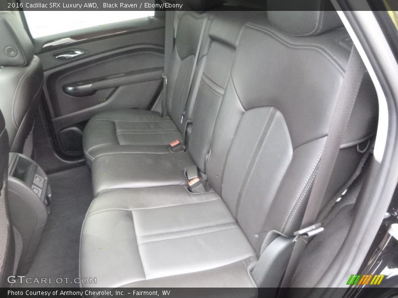 Black Raven / Ebony/Ebony 2016 Cadillac SRX Luxury AWD