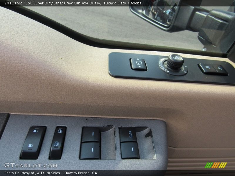 Tuxedo Black / Adobe 2011 Ford F350 Super Duty Lariat Crew Cab 4x4 Dually