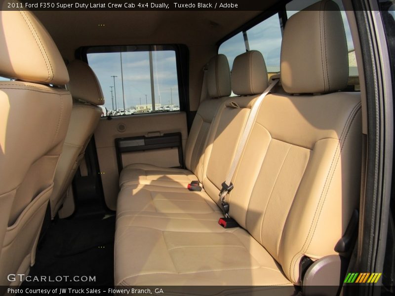 Tuxedo Black / Adobe 2011 Ford F350 Super Duty Lariat Crew Cab 4x4 Dually