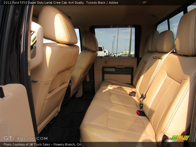 Tuxedo Black / Adobe 2011 Ford F350 Super Duty Lariat Crew Cab 4x4 Dually