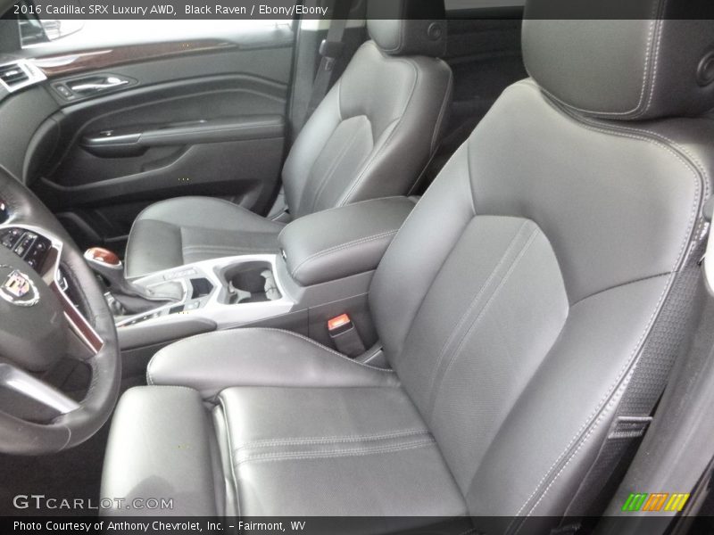 Black Raven / Ebony/Ebony 2016 Cadillac SRX Luxury AWD