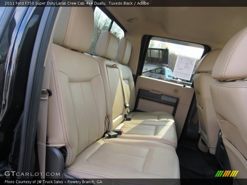 Tuxedo Black / Adobe 2011 Ford F350 Super Duty Lariat Crew Cab 4x4 Dually