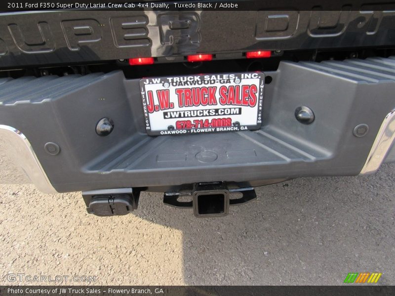 Tuxedo Black / Adobe 2011 Ford F350 Super Duty Lariat Crew Cab 4x4 Dually