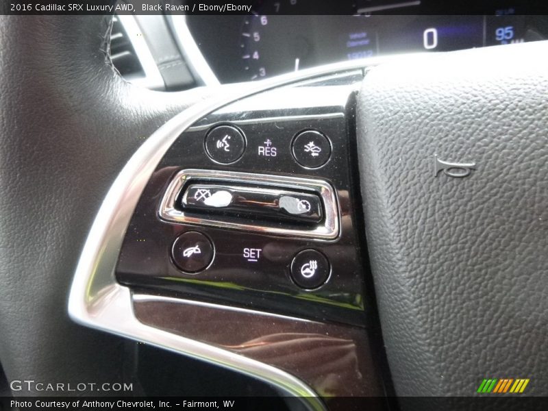 Black Raven / Ebony/Ebony 2016 Cadillac SRX Luxury AWD