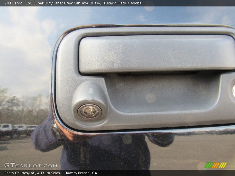 Tuxedo Black / Adobe 2011 Ford F350 Super Duty Lariat Crew Cab 4x4 Dually