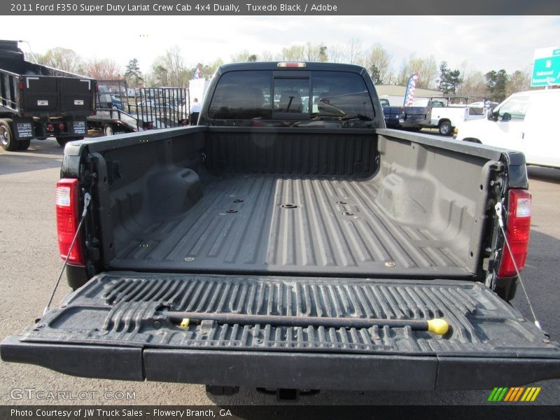 Tuxedo Black / Adobe 2011 Ford F350 Super Duty Lariat Crew Cab 4x4 Dually