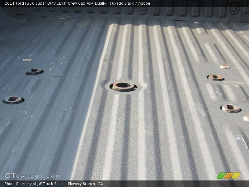 Tuxedo Black / Adobe 2011 Ford F350 Super Duty Lariat Crew Cab 4x4 Dually