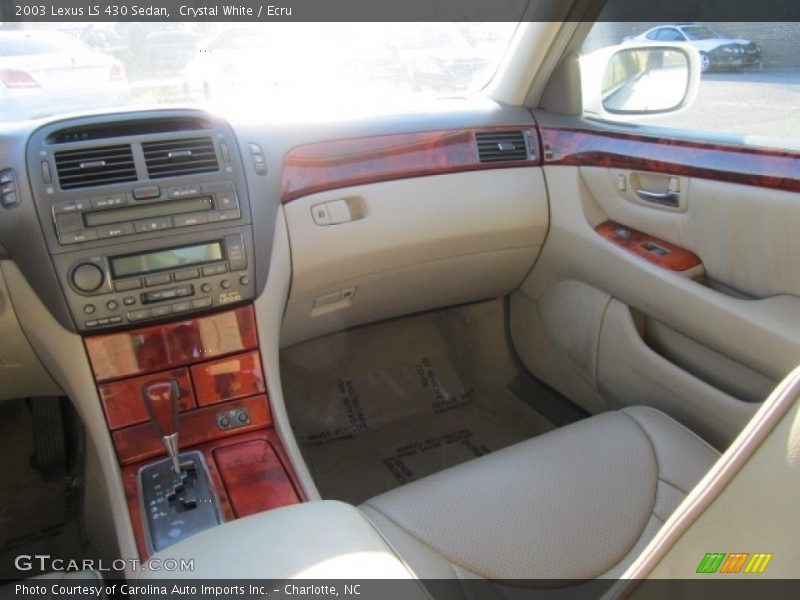 Crystal White / Ecru 2003 Lexus LS 430 Sedan
