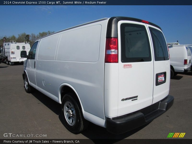 Summit White / Medium Pewter 2014 Chevrolet Express 1500 Cargo WT