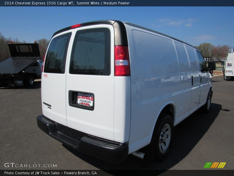 Summit White / Medium Pewter 2014 Chevrolet Express 1500 Cargo WT