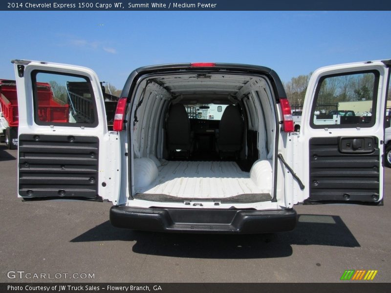 Summit White / Medium Pewter 2014 Chevrolet Express 1500 Cargo WT