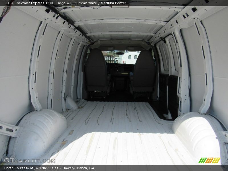 Summit White / Medium Pewter 2014 Chevrolet Express 1500 Cargo WT