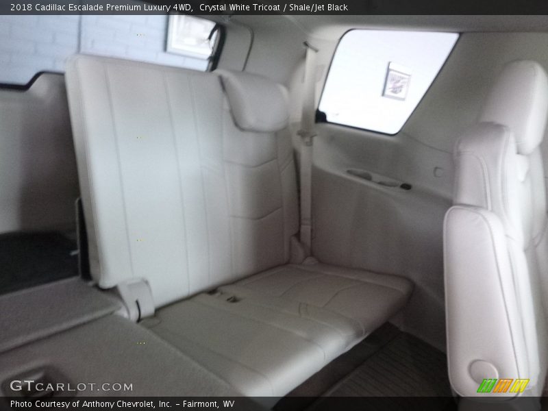 Crystal White Tricoat / Shale/Jet Black 2018 Cadillac Escalade Premium Luxury 4WD