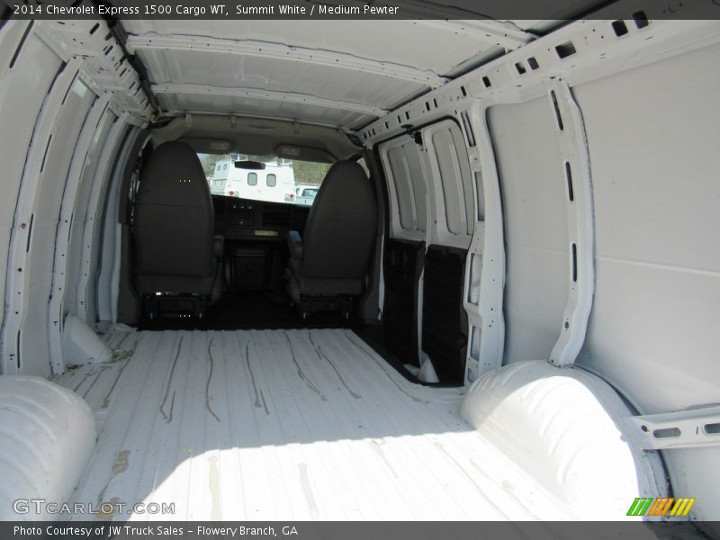 Summit White / Medium Pewter 2014 Chevrolet Express 1500 Cargo WT