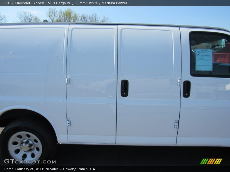 Summit White / Medium Pewter 2014 Chevrolet Express 1500 Cargo WT