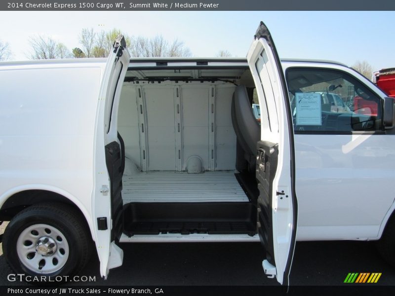 Summit White / Medium Pewter 2014 Chevrolet Express 1500 Cargo WT