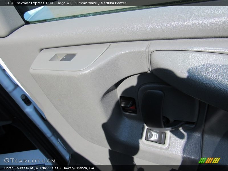 Summit White / Medium Pewter 2014 Chevrolet Express 1500 Cargo WT