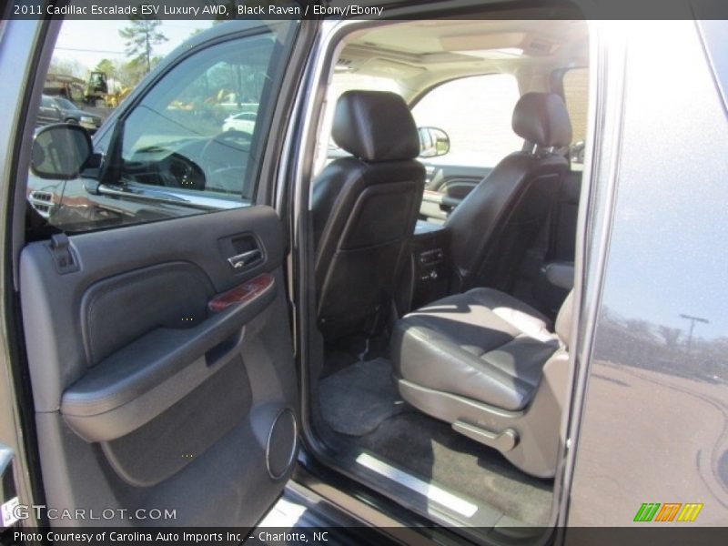 Black Raven / Ebony/Ebony 2011 Cadillac Escalade ESV Luxury AWD