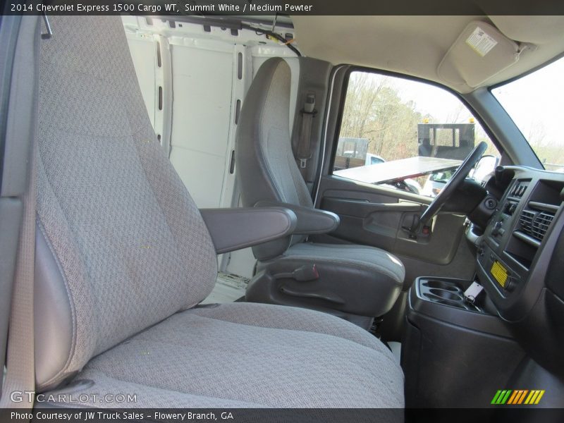 Summit White / Medium Pewter 2014 Chevrolet Express 1500 Cargo WT