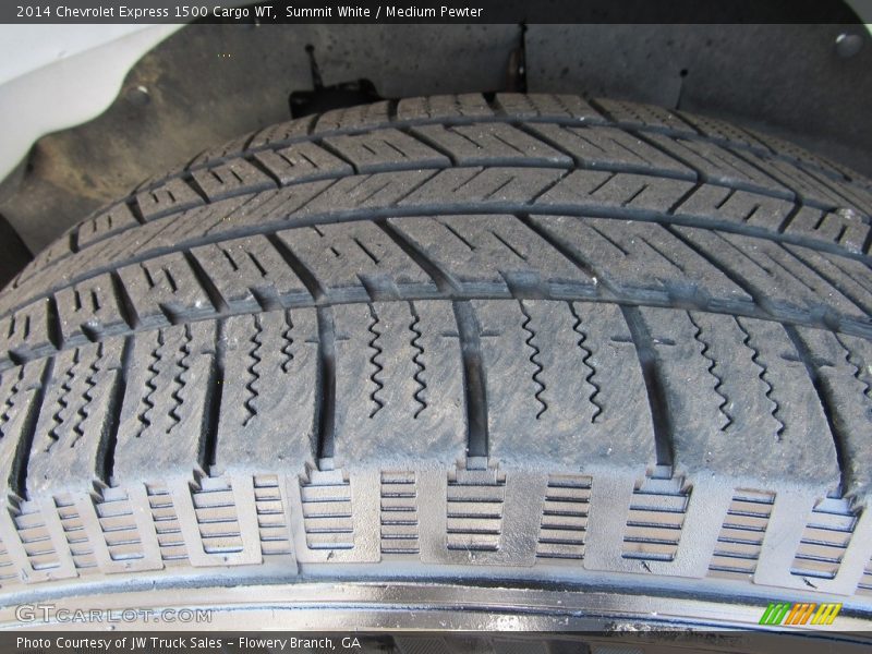 Summit White / Medium Pewter 2014 Chevrolet Express 1500 Cargo WT