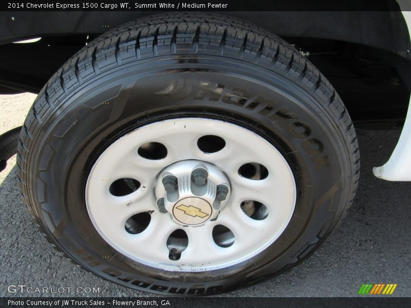 Summit White / Medium Pewter 2014 Chevrolet Express 1500 Cargo WT