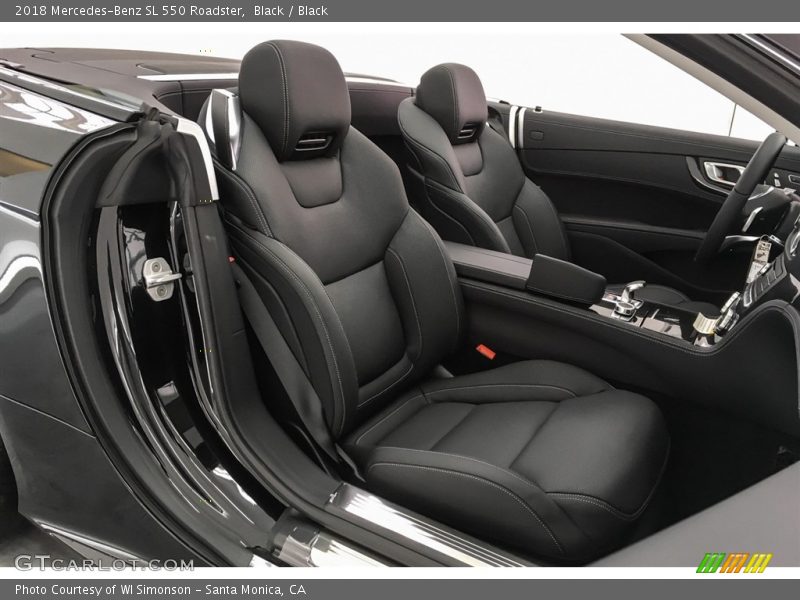 Black / Black 2018 Mercedes-Benz SL 550 Roadster